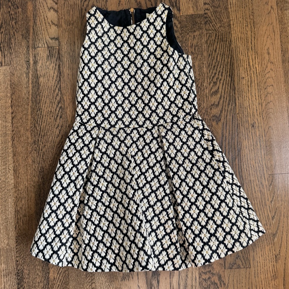 DAVID CHARLES Little Girl’s Stunning Gold Mini Formal Dress